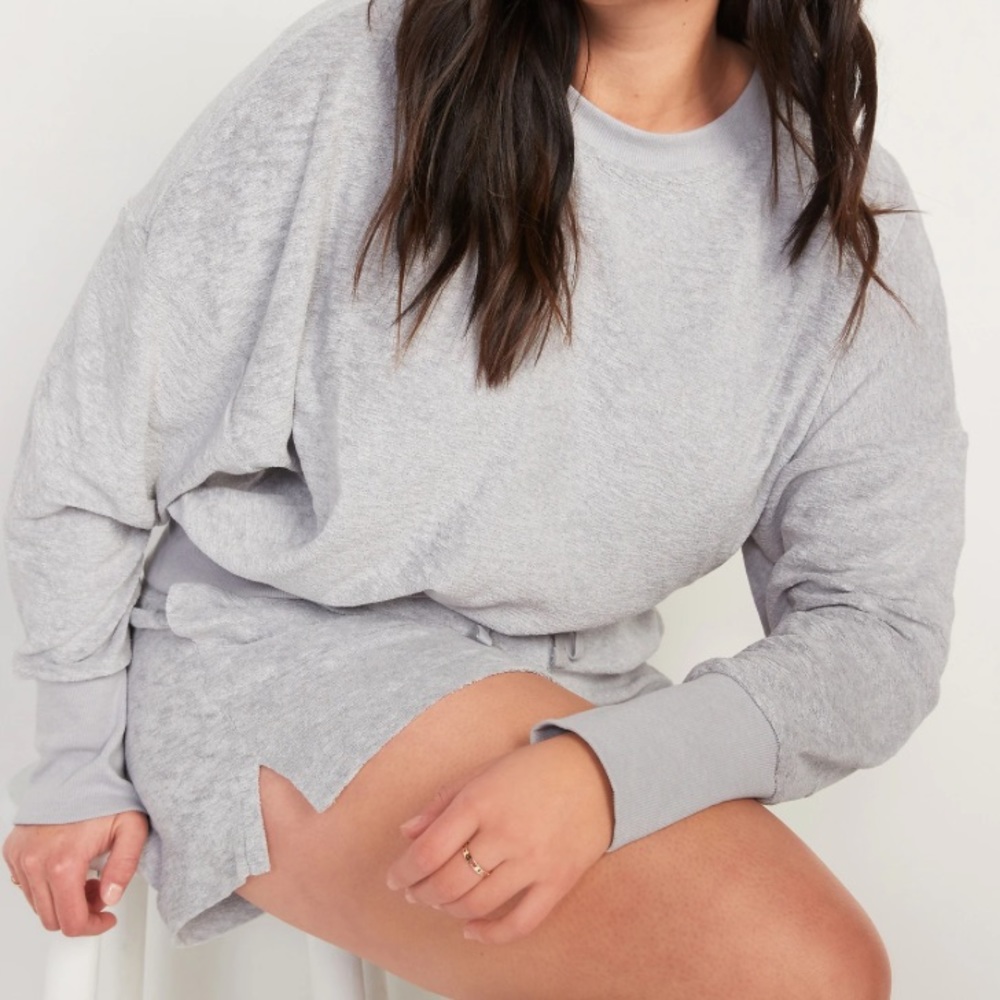 Old Navy Women’s Terry Sweatshirt, size Large